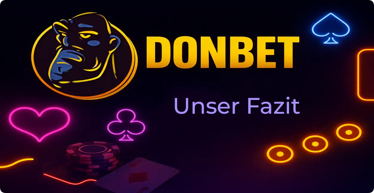 Donbet Unser Fazit