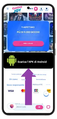 CasinoJoy Visita il Sito Ufficiale
