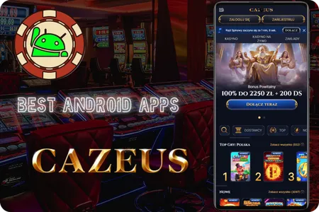 Cazeus aplikacje na Androida